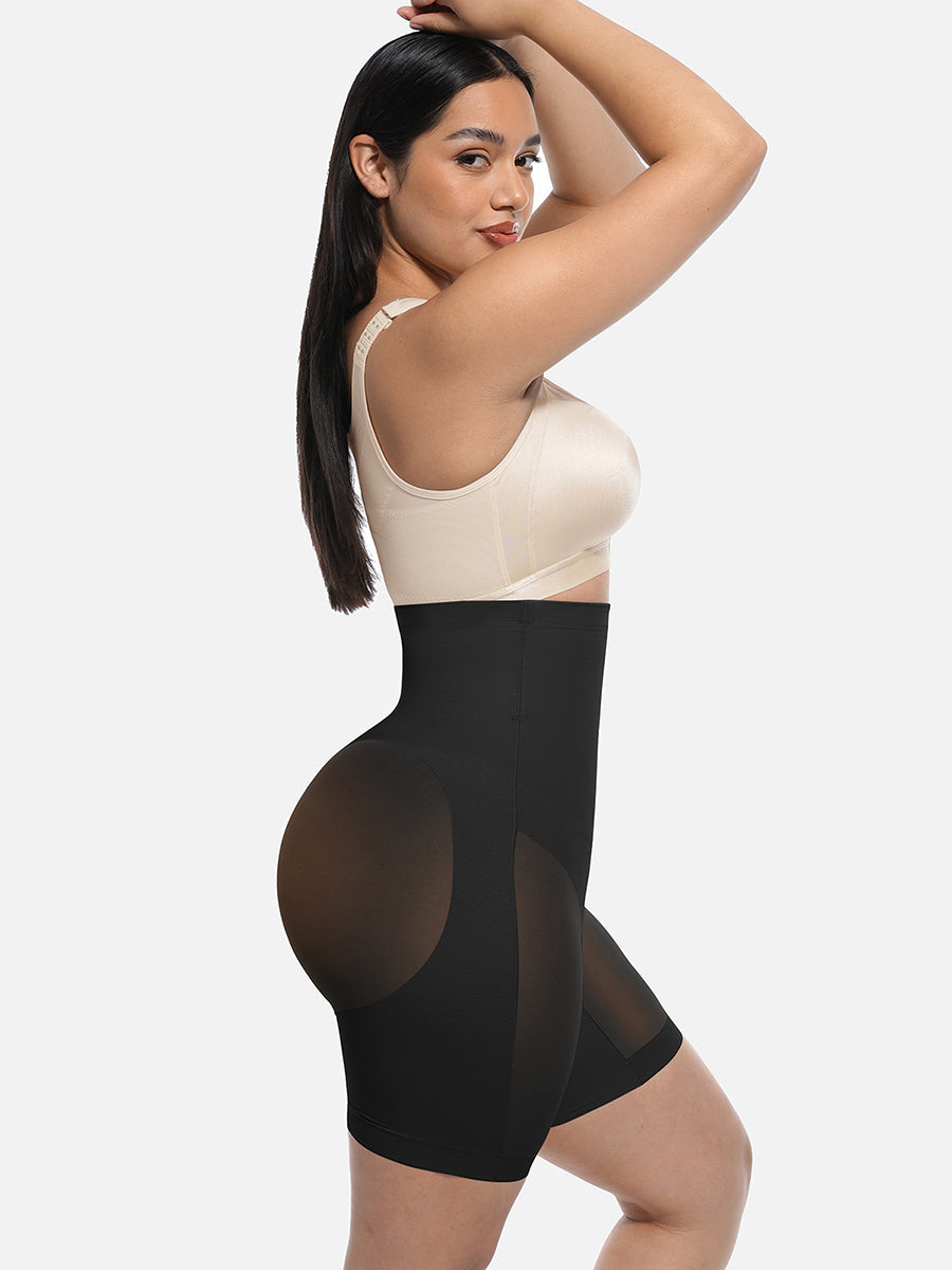 High-Waisted Butt Lifting Mid-Thigh Slimmer