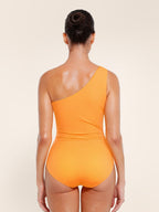 One Shoulder Tummy Control & Bust Support One Piece Swimsuit