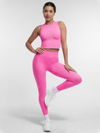 Sport Crop Top with Removable Cups