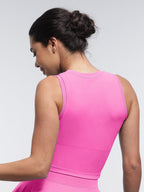 Sport Crop Top with Removable Cups