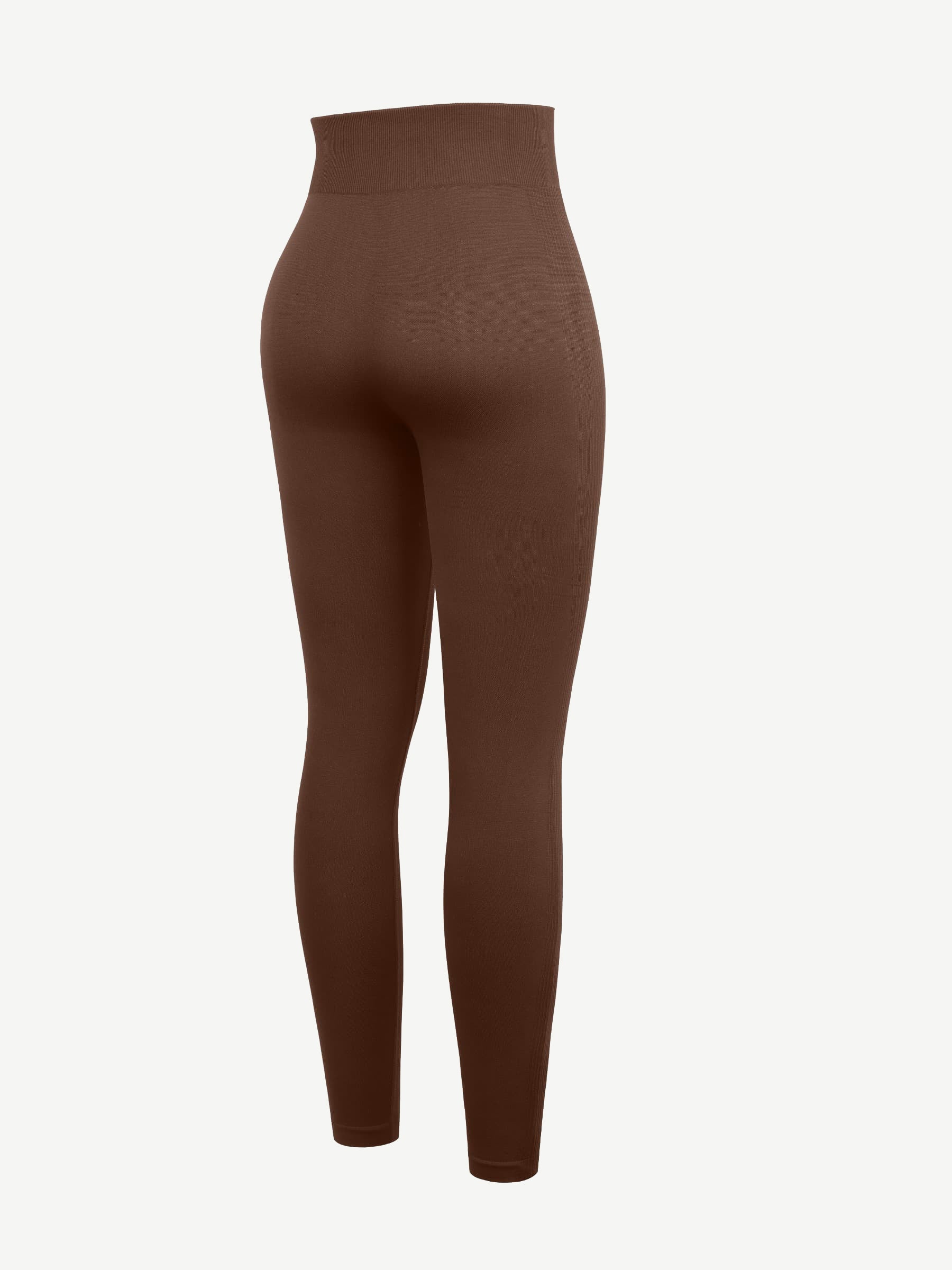 High-Waisted Seamless Yoga Leggings