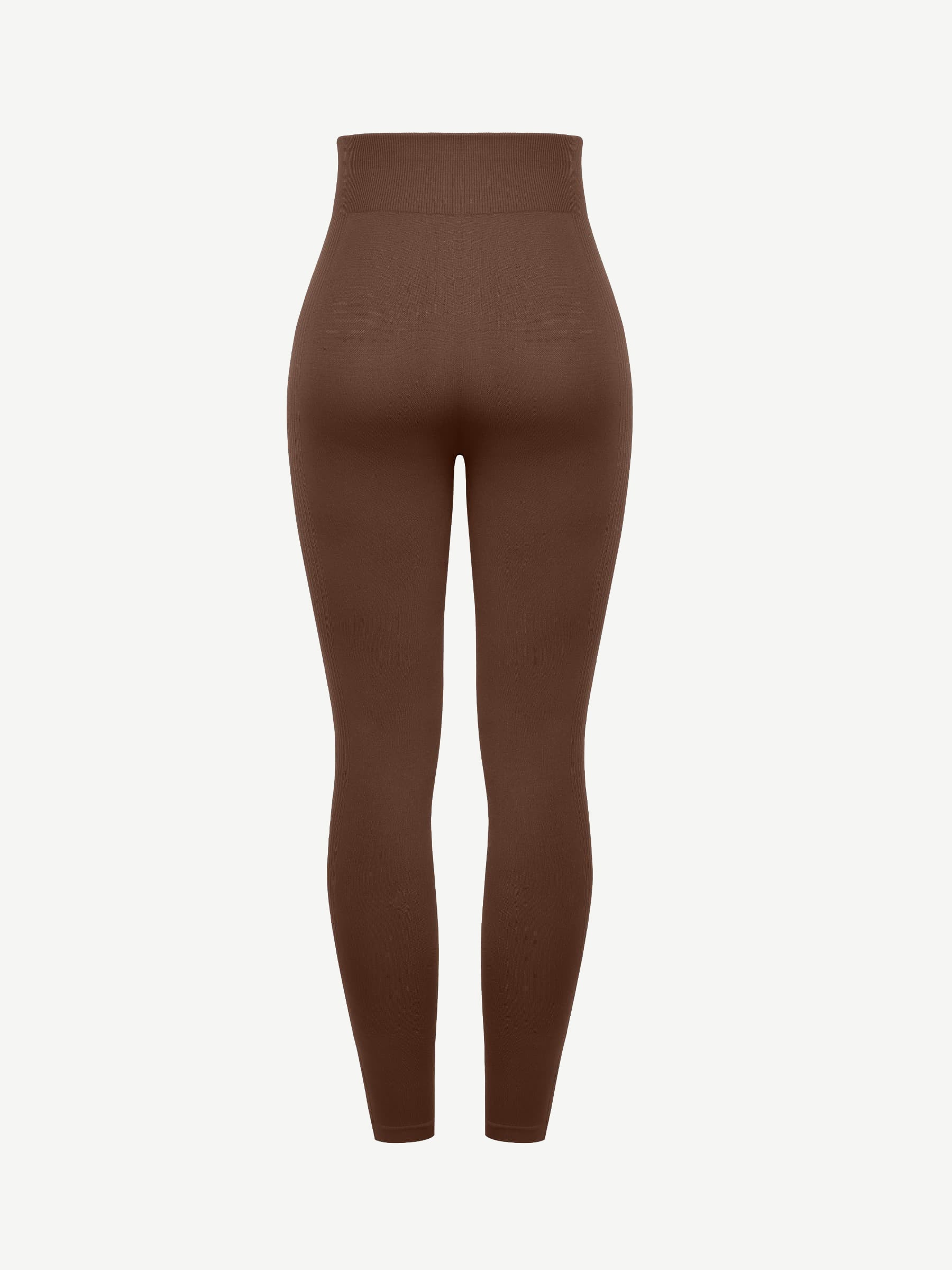High-Waisted Seamless Yoga Leggings
