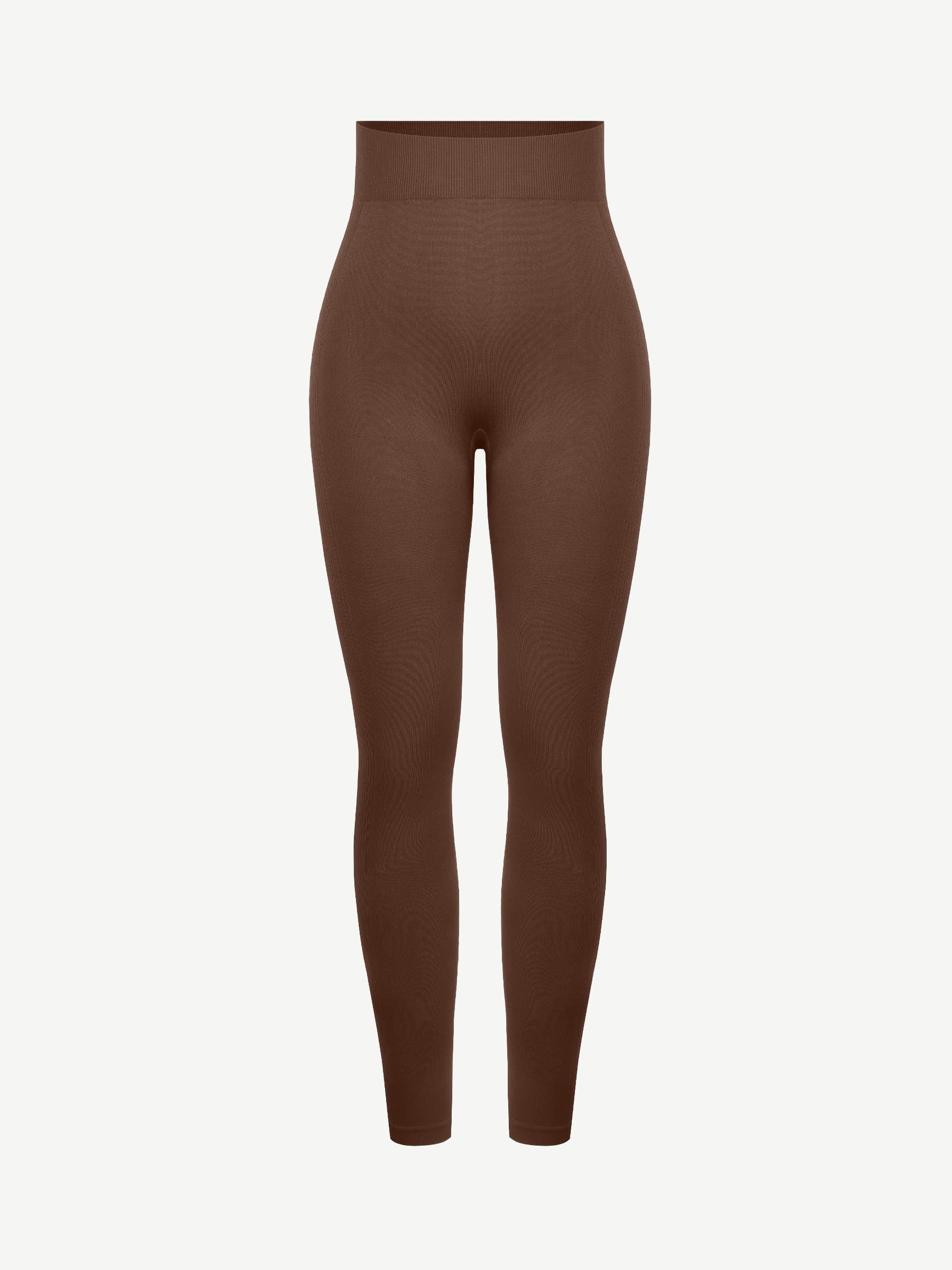 High-Waisted Seamless Yoga Leggings