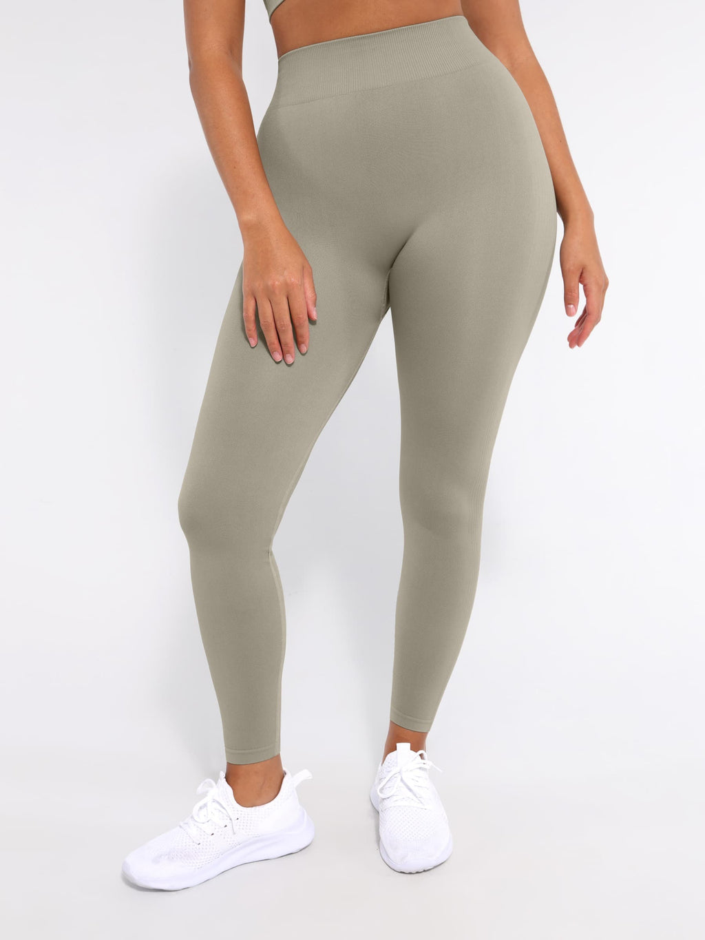 High-Waisted Seamless Yoga Leggings - Auxieswear