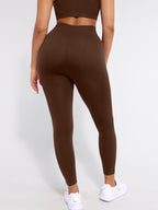 High-Waisted Seamless Yoga Leggings