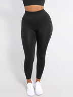 High-Waisted Seamless Yoga Leggings