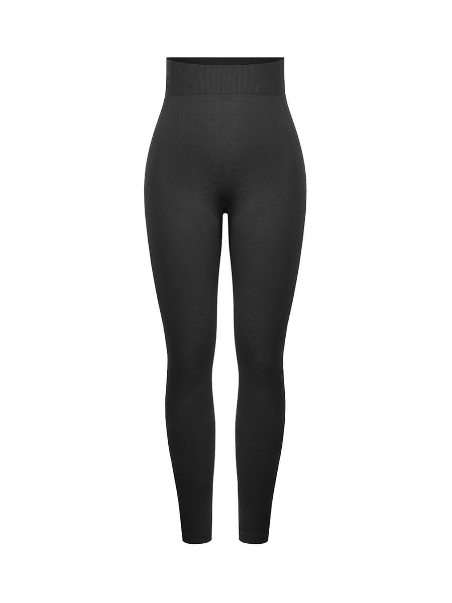 High-Waisted Seamless Yoga Leggings