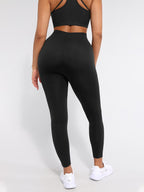 High-Waisted Seamless Yoga Leggings
