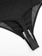 Sheer Mesh Tummy Control Bodysuit