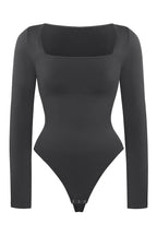 SQUARE NECK WAIST CONTROL BODYSUIT