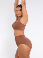 Wireless Supportive Shaping Bra with Adjustable Straps