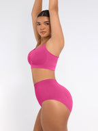 Wireless Supportive Shaping Bra with Adjustable Straps