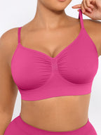 Wireless Supportive Shaping Bra with Adjustable Straps