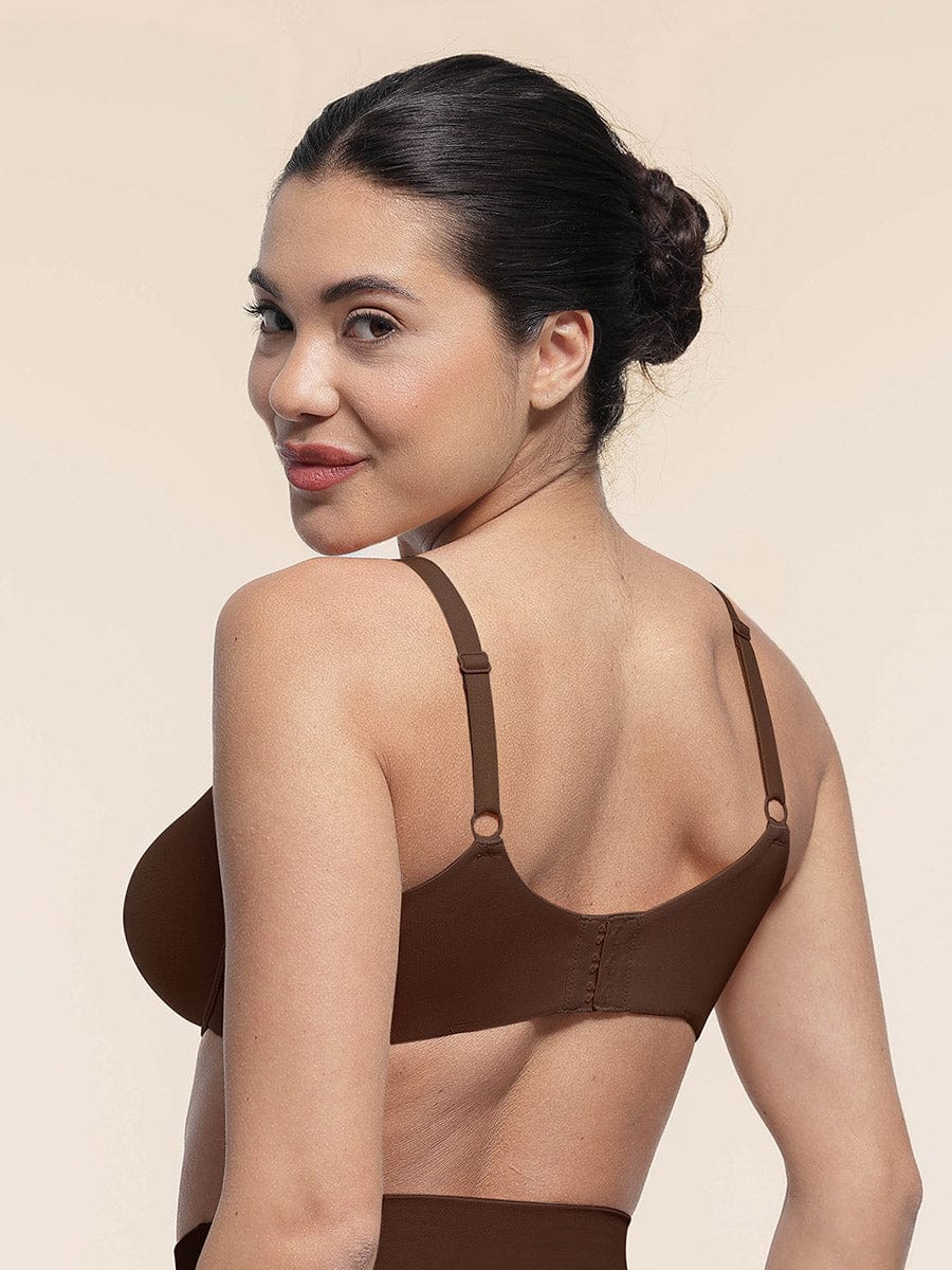 Underwire Mesh Bra with Adjustable Straps