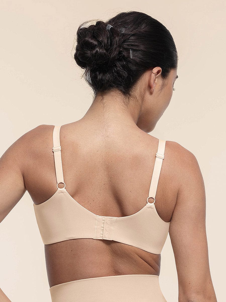 Underwire Mesh Bra with Adjustable Straps