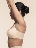 Underwire Mesh Bra with Adjustable Straps
