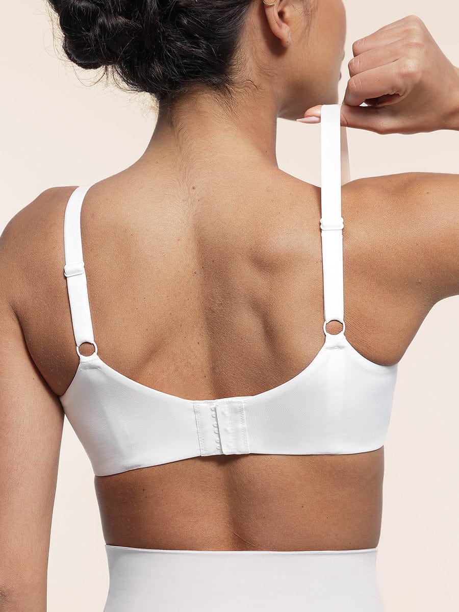 Underwire Mesh Bra with Adjustable Straps