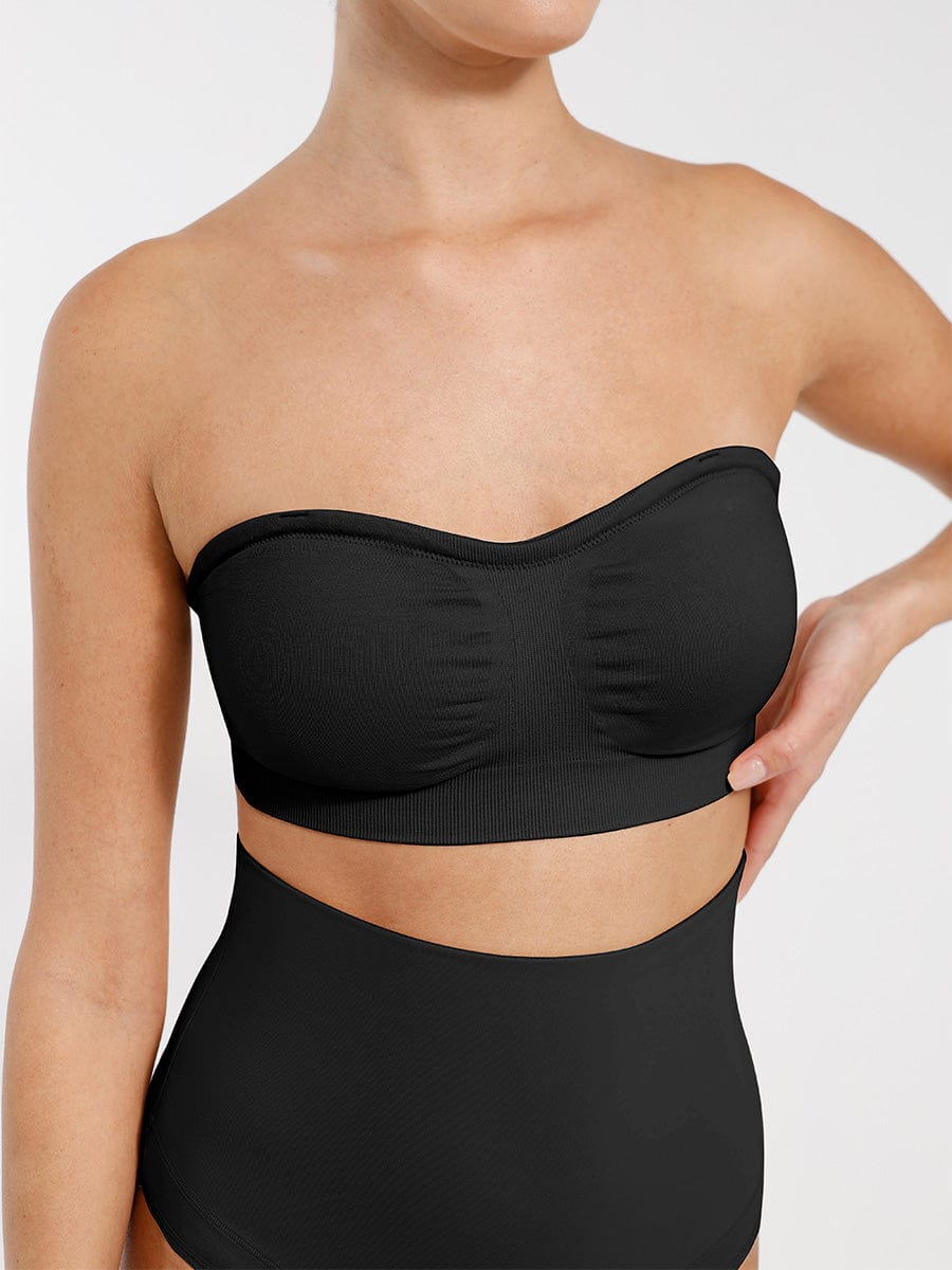 Anti-Slip Strapless Support Wireless Bra - Auxieswear