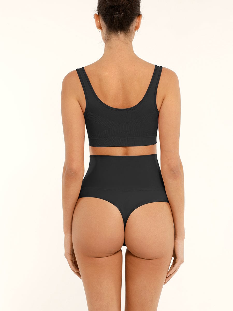 Wide Back & Straps Bust Support Shaping Bra - Auxieswear