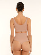 Wide Back & Straps Bust Support Shaping Bra