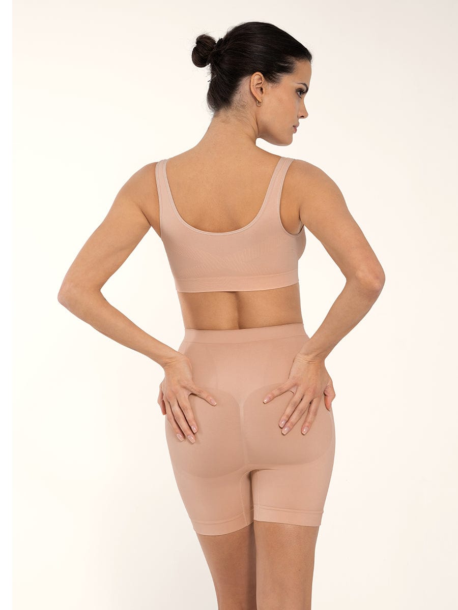Wide Back & Straps Bust Support Shaping Bra