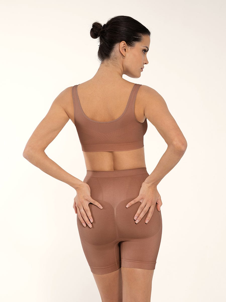 Wide Back & Straps Bust Support Shaping Bra