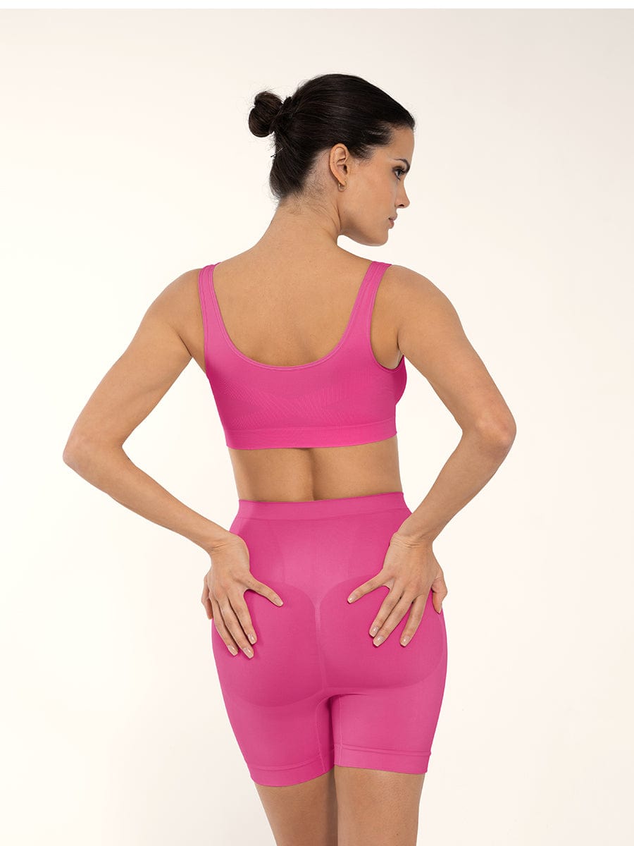Wide Back & Straps Bust Support Shaping Bra
