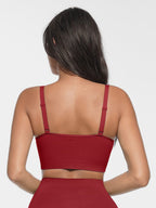 Scoop Neck Bralette with Smooth Back & Adjustable Straps