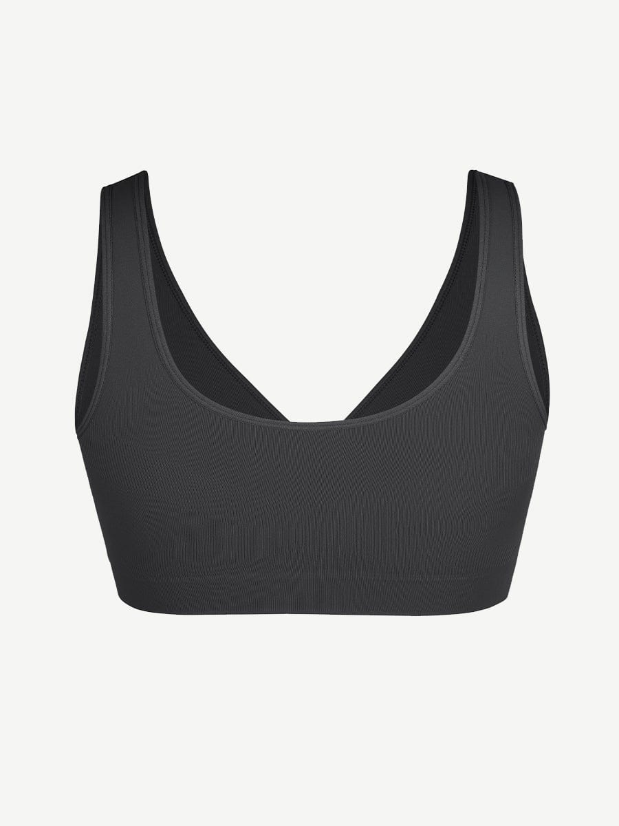 Wide Back & Straps Bust Support Shaping Bra