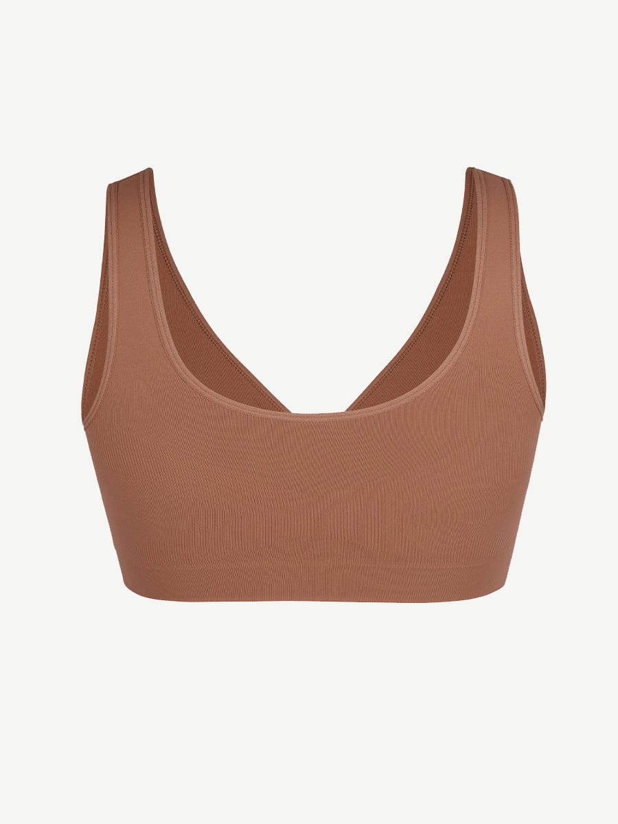 Wide Back & Straps Bust Support Shaping Bra