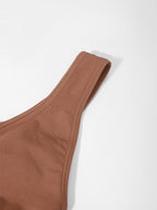 Wide Back & Straps Bust Support Shaping Bra