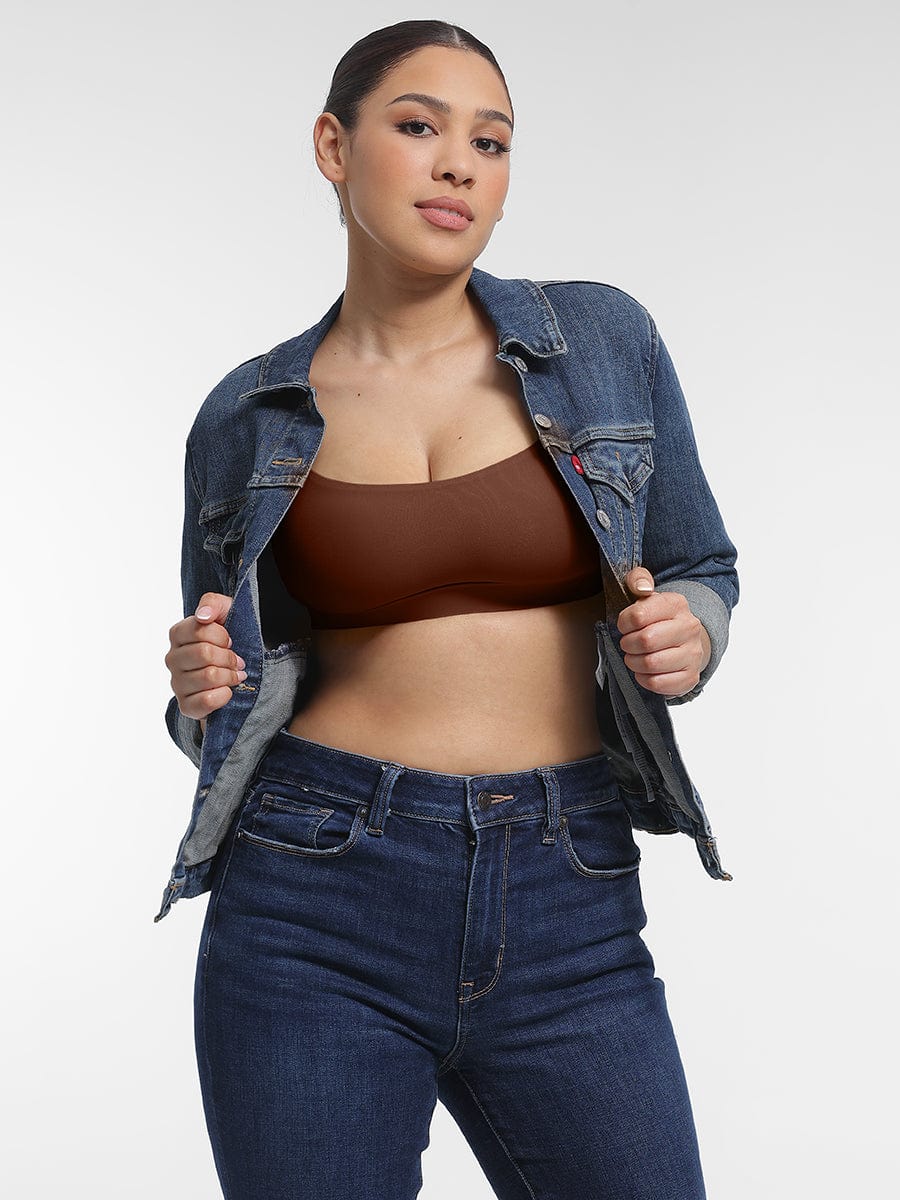 Light Everyday Bra with Adjustable Straps - Auxieswear