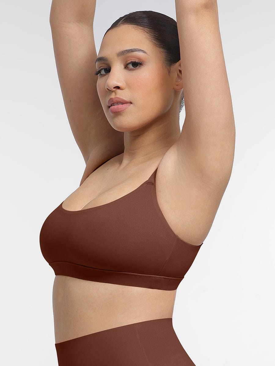 Light Everyday Bra with Adjustable Straps - Auxieswear