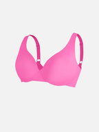 Deep V-Neck Unpadded Underwired Support Bra