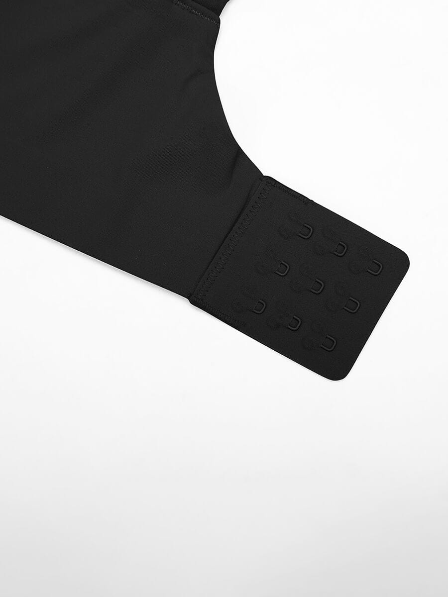 Deep V-Neck Unpadded Underwired Support Bra - Auxieswear