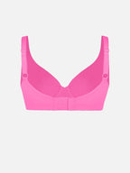 Deep V-Neck Unpadded Underwired Support Bra