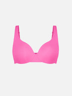 Deep V-Neck Unpadded Underwired Support Bra