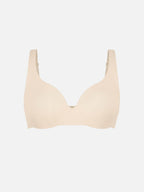 Deep V-Neck Unpadded Underwired Support Bra