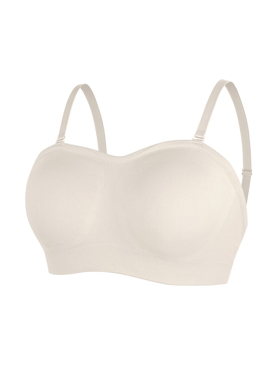 Anti-Slip Strapless Support Wireless Bra - Auxieswear