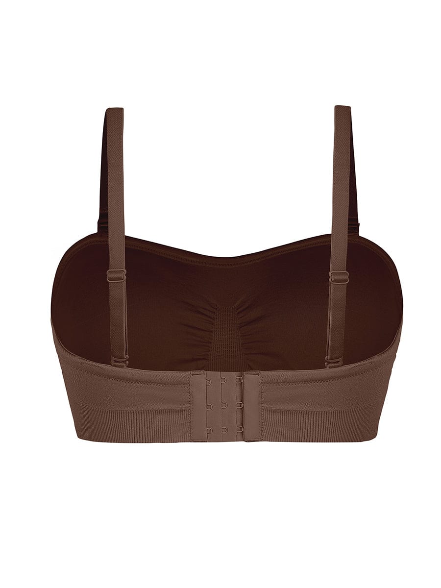 Anti-Slip Strapless Support Wireless Bra - Auxieswear