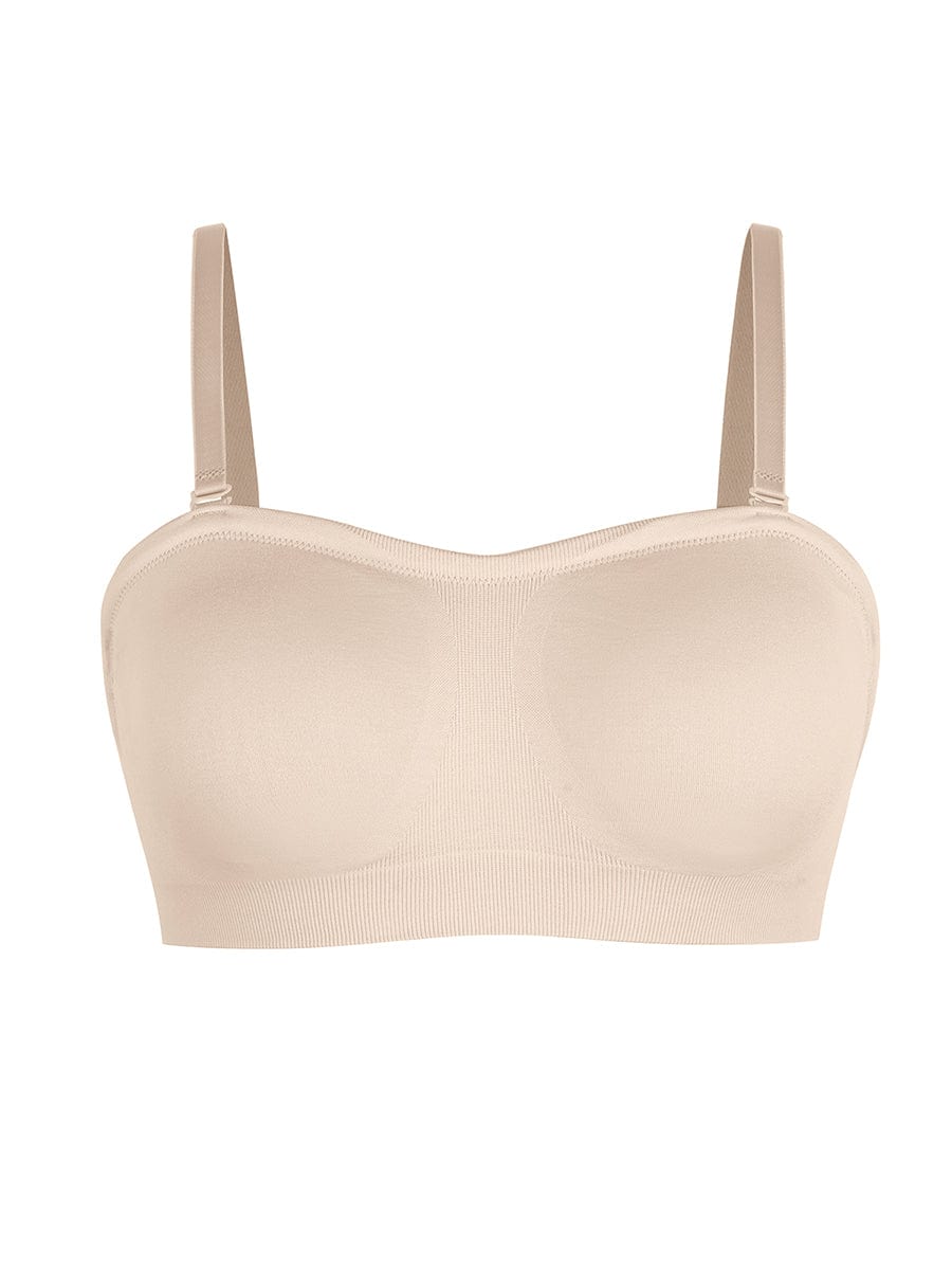 Anti-Slip Strapless Support Wireless Bra - Auxieswear