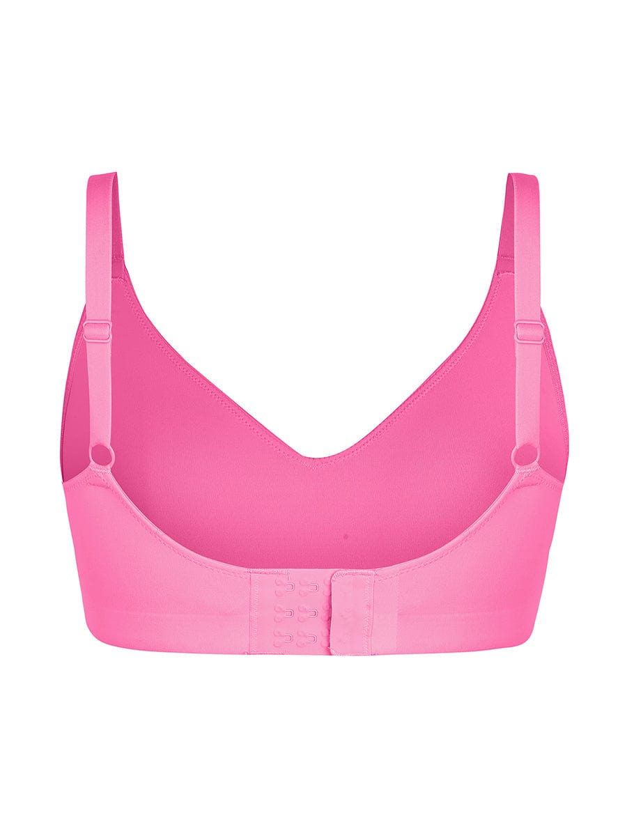 V-Neck Side Smoothing Bralette with Adjustable Straps