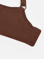 V-Neck Side Smoothing Bralette with Adjustable Straps
