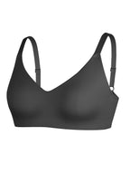 V-Neck Side Smoothing Bralette with Adjustable Straps