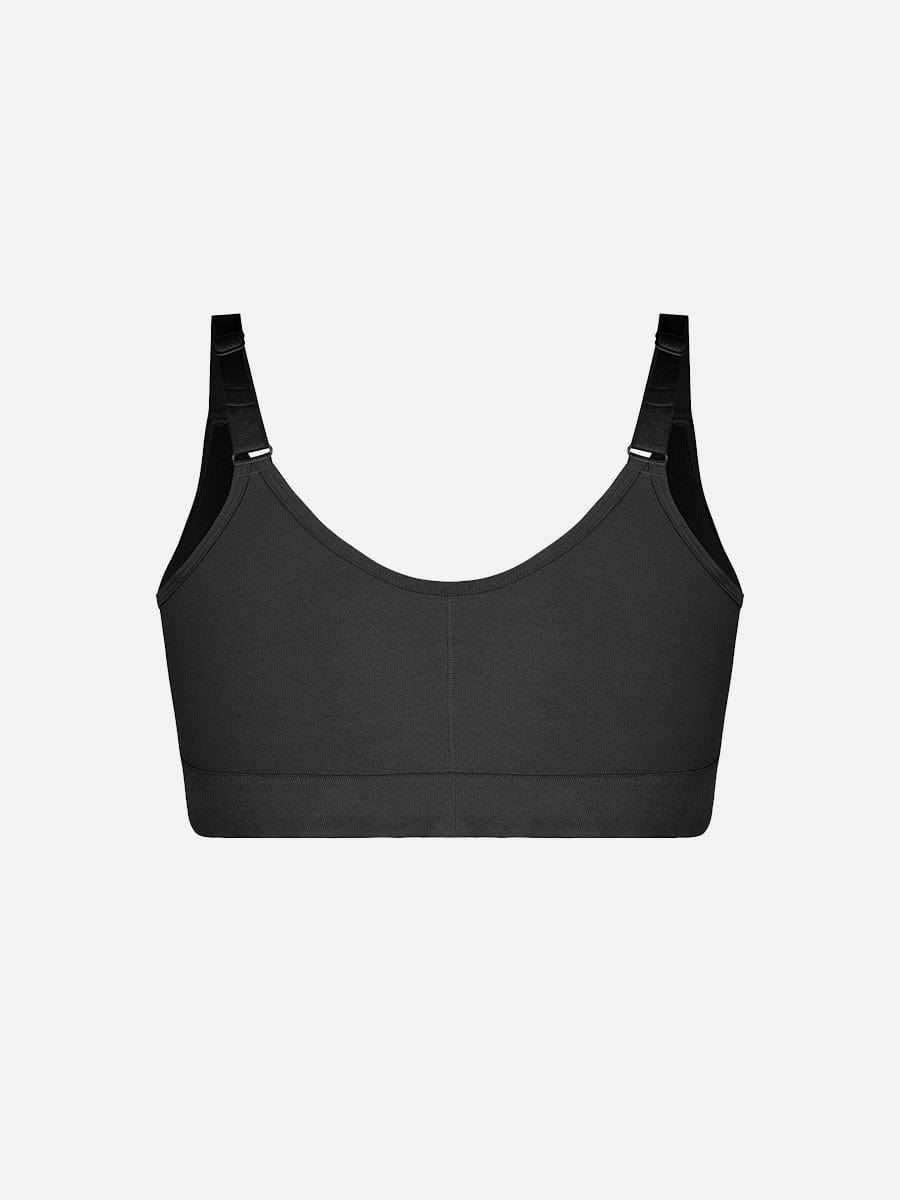 Breathable Chest Support Bra with Front Closure