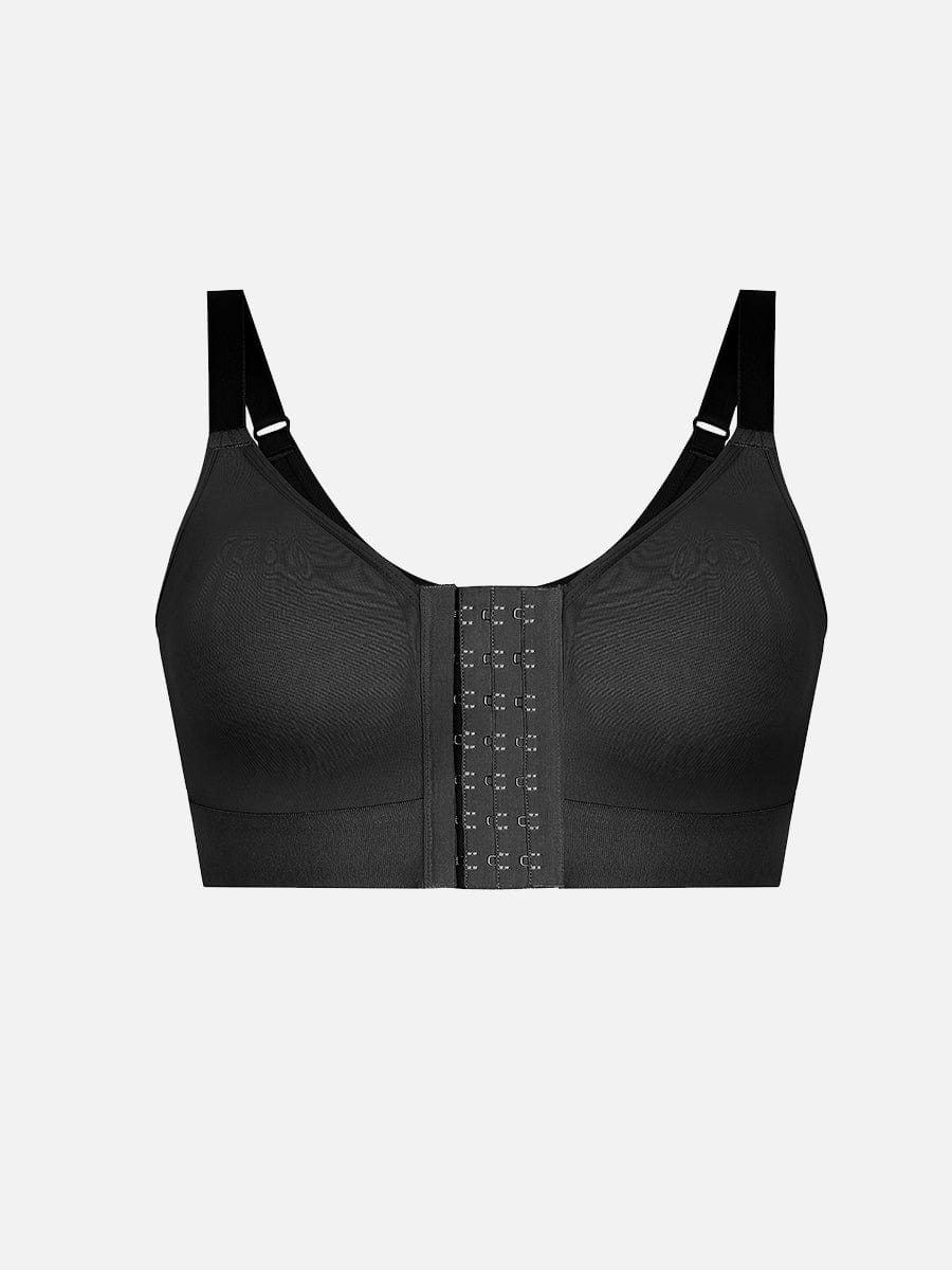 Breathable Chest Support Bra with Front Closure