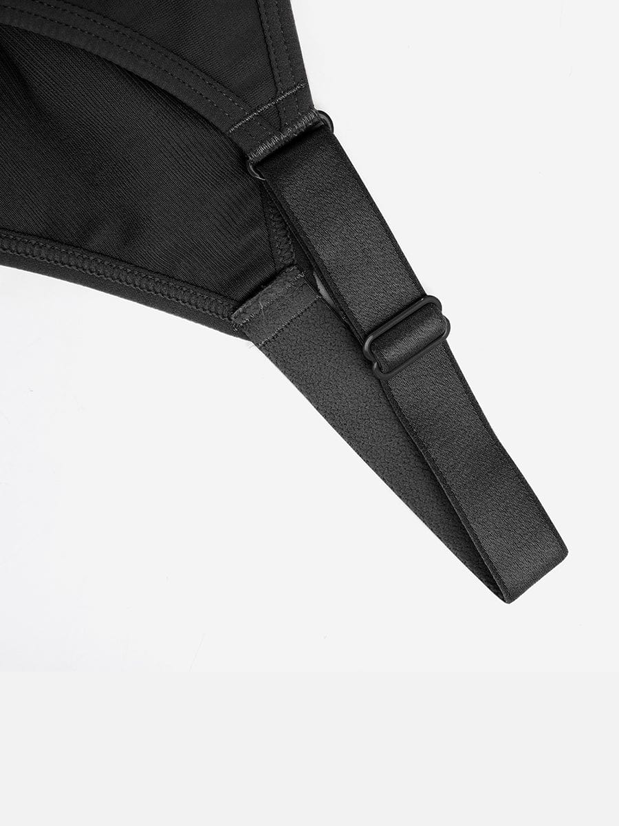 Breathable Chest Support Bra with Front Closure - Auxieswear