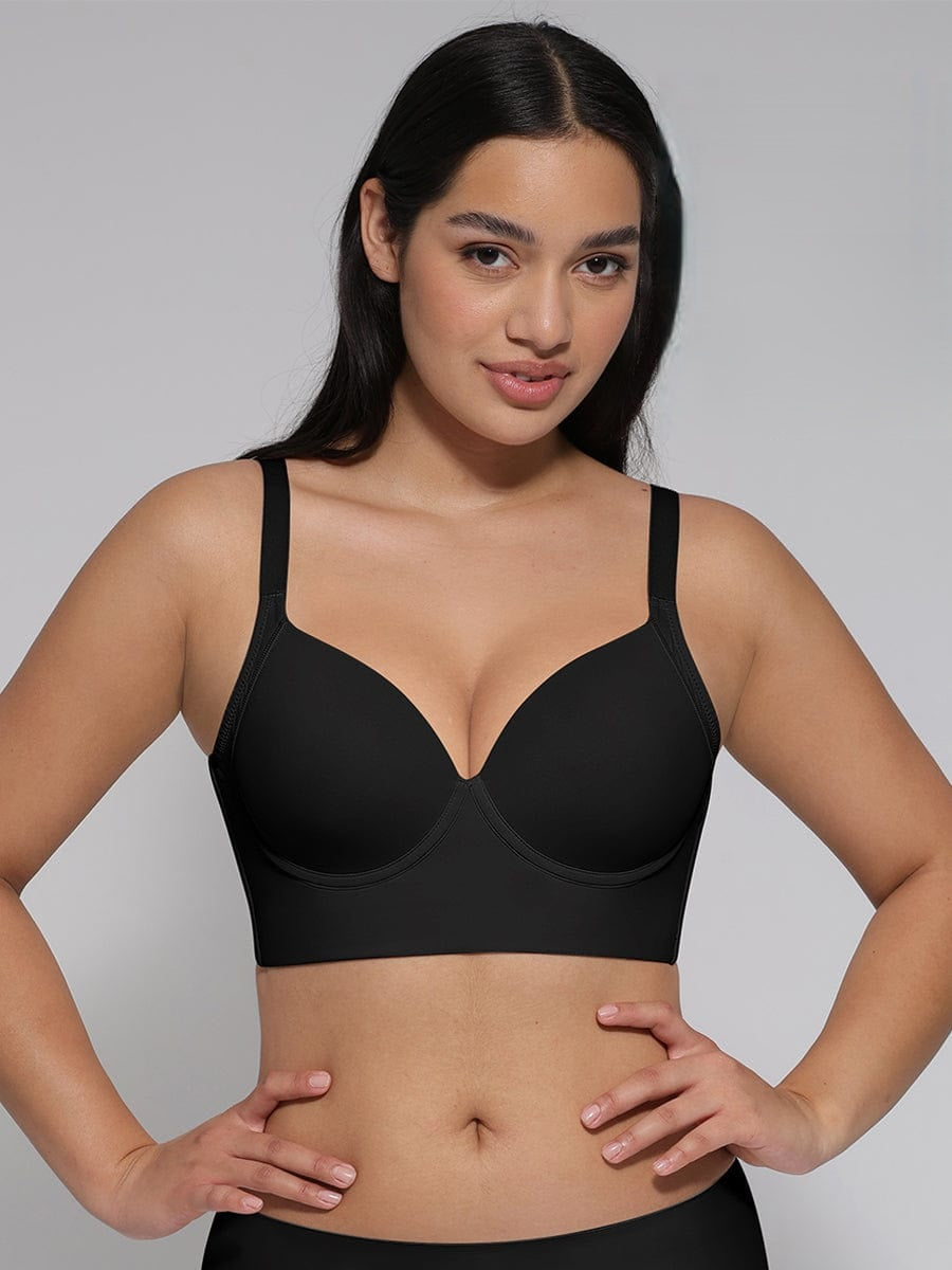 Shaping Underwire Push-Up Bra - Auxieswear