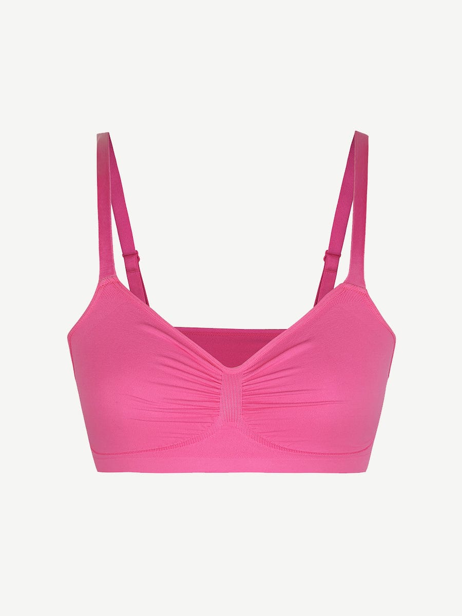 Wireless Supportive Shaping Bra with Adjustable Straps - Auxieswear