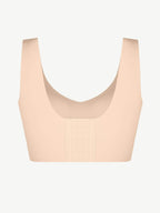 V-Neck Tank Top Style Bra with Built-in Pads